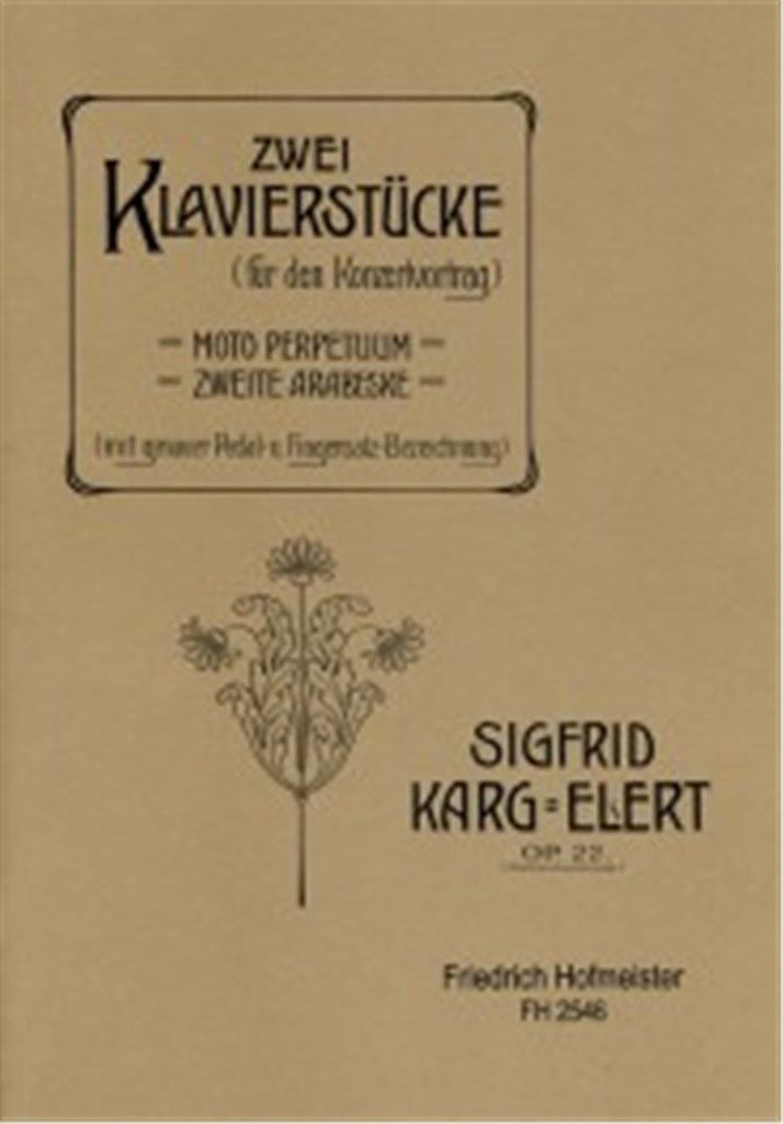 2 Klavierstücke, op. 22